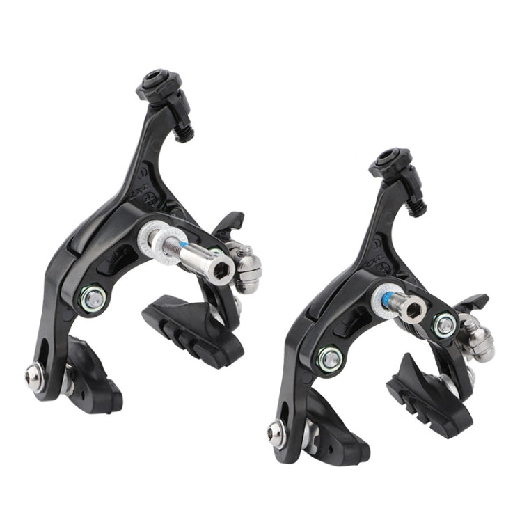 Meroca Bicycle Aluminum Alloy C Brake, Color: Black Single Rear by MEROCA