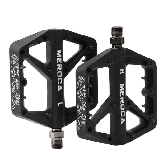 MEROCA Mountainbike Nylonpedal (Schwarz)
