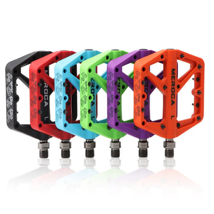 MEROCA Mountain Bike Nylon Pedal(Green) by MEROCA