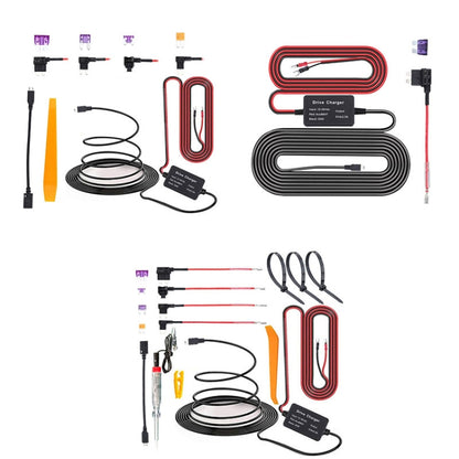 C301 12V to 5V Car ACC Takes Electricity Buck Cables, Model: Buckle + 4 x Take Appliance - Cables & Connectors by buy2fix | Online Shopping UK | buy2fix