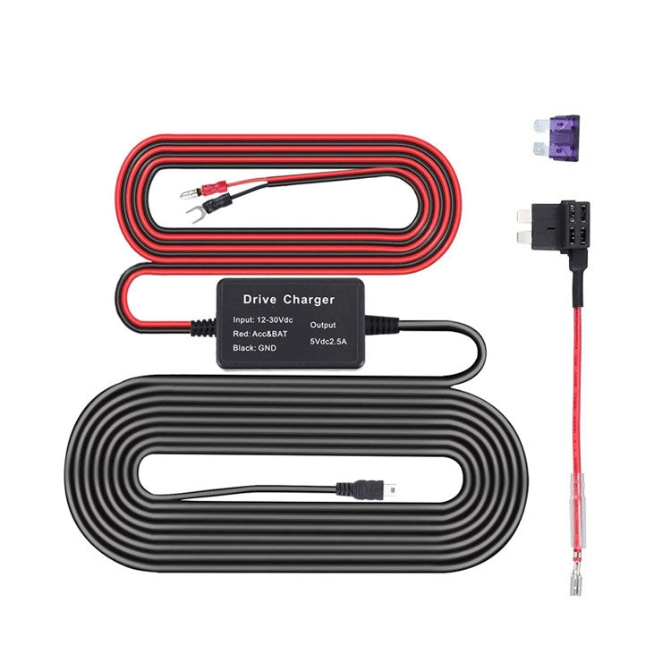 C301 12V to 5V Car ACC Takes Electricity Buck Cables, Model: MINI Straight Buck Cable + 1 x Take Appliance - Cables & Connectors by buy2fix | Online Shopping UK | buy2fix
