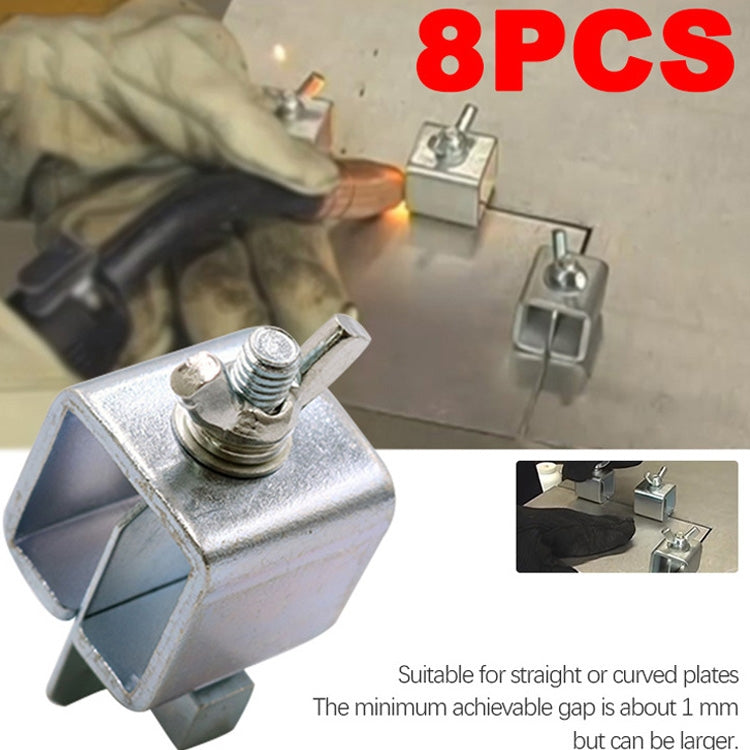 8 PCS / Set TL160004 Welding Butterfly Clip Welding Positioner by buy2fix