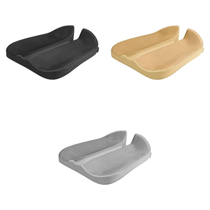 QFC060 V-shaped Car Memory Foam Non-slip Seat Cushion(Black) by buy2fix