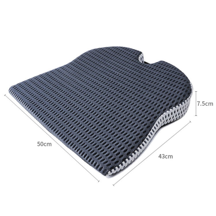 QFC040 U-shaped TThickened Memory Foam Car Seat Cushion(Grey) by buy2fix