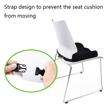 QFC-023 U-shaped Slow Rebound Memory Foam Car Seat Cushion(Black) by buy2fix