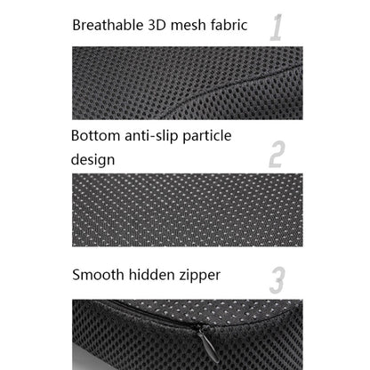 QFC-023 U-shaped Slow Rebound Memory Foam Car Seat Cushion(Black) by buy2fix