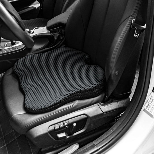 Thickened Breathable Memory Foam Car Seat Cushion(QFC047 Black) - Seat Accessories by buy2fix | Online Shopping UK | buy2fix