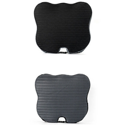 Thickened Breathable Memory Foam Car Seat Cushion(QFC047 Gray) by buy2fix