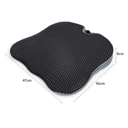 Thickened Breathable Memory Foam Car Seat Cushion(QFC047 Black) - Seat Accessories by buy2fix | Online Shopping UK | buy2fix
