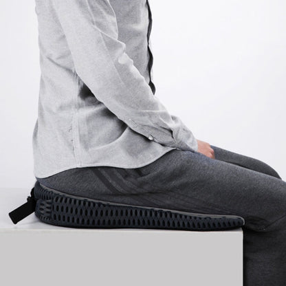 Thickened Breathable Memory Foam Car Seat Cushion(QFC047 Gray) by buy2fix