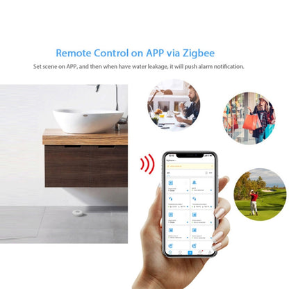 EV-WI-3 Smart Home Water Level Detector - Water Leakage Alarm by buy2fix | Online Shopping UK | buy2fix