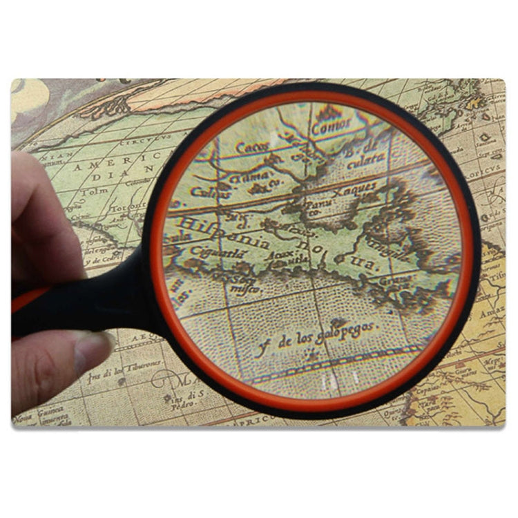 10X HD Optical Lens Handheld Magnifying Glass, Specification: 65mm - Hand Held Style by buy2fix | Online Shopping UK | buy2fix