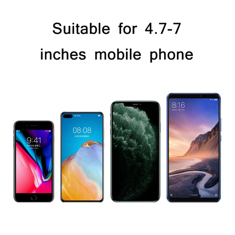 ZJ058 Car Fully Automatic Hidden Double-arm Air Outlet Gravity Bracket(Black) by buy2fix