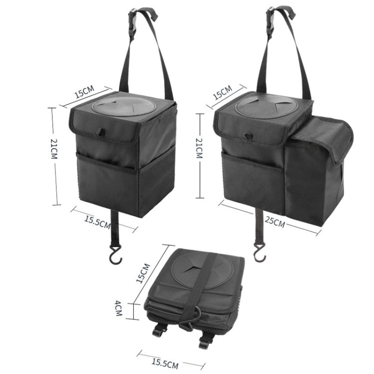 SN720 Car Multifunctional Trash Can Hanging Foldable Storage Bag, Style: Towel Trash Can by buy2fix