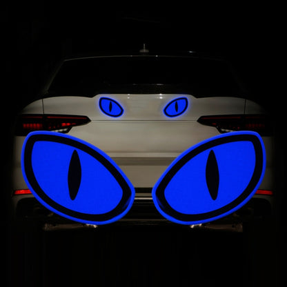 Car Safety Warning Reflective Stickers(Diamond Blue) by buy2fix