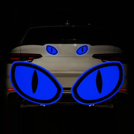 Car Safety Warning Reflective Stickers(Diamond Blue) by buy2fix