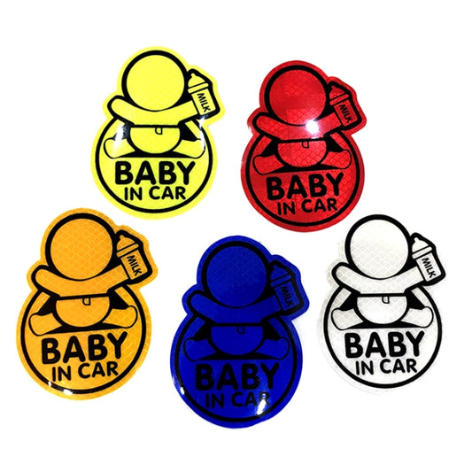 Car Safety Warning Reflective Stickers(Diamond Blue) by buy2fix