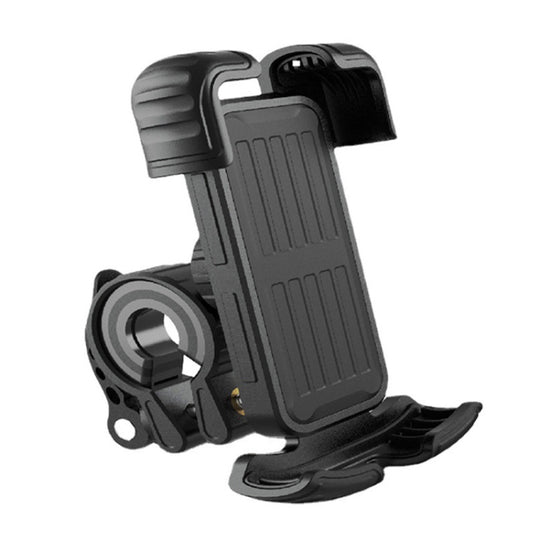 Support de navigation pour téléphone portable de type poussoir pour vélo YYS-443-1 (noir)