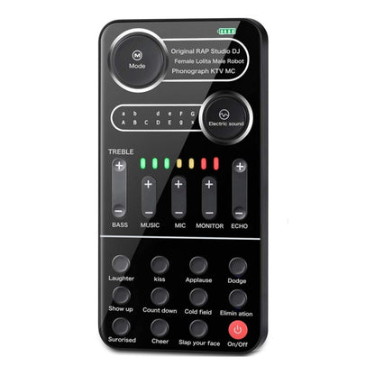 K9  Voice Changer Game Live Broadcast Mobile Computer Sound Card - Live Sound Effects Processors by buy2fix | Online Shopping UK | buy2fix