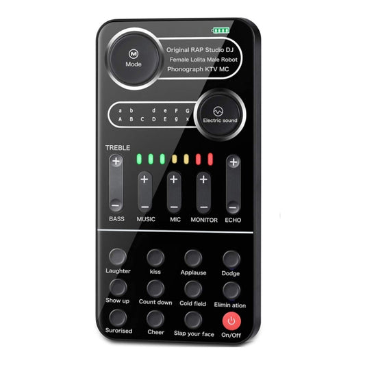 K9  Voice Changer Game Live Broadcast Mobile Computer Sound Card - Live Sound Effects Processors by buy2fix | Online Shopping UK | buy2fix