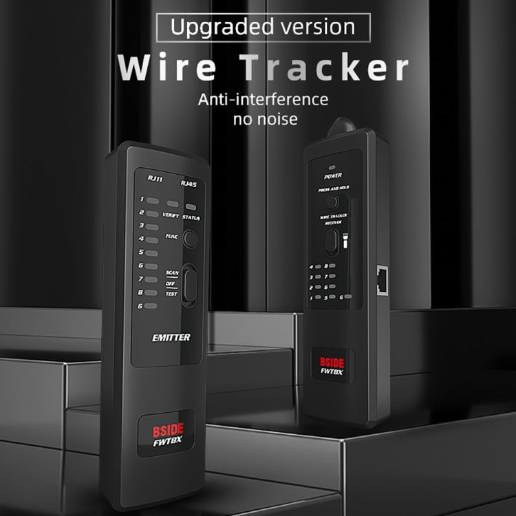 BSIDE FWT8X Dual Mode Network Wire Tracker Cable Toner RJ45 RJ11 Accurate Ethernet LAN Tracer by buy2fix