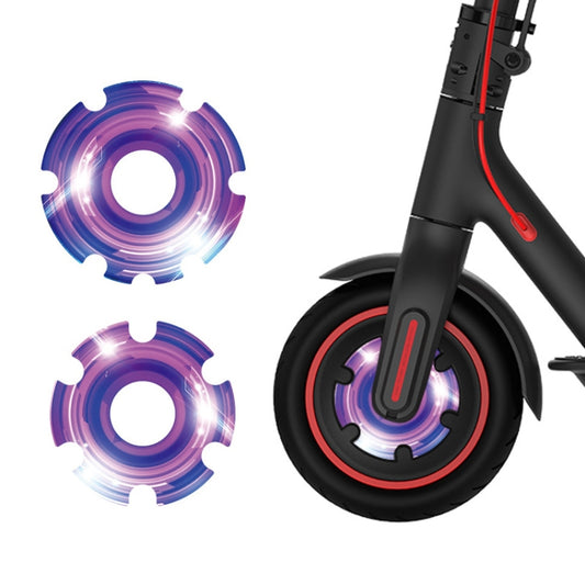 1 Pair Scooter Motor Waterproof Protective Sticker For Xiaomi Mijia M365 / M365 Pro / Pro 2 / 1S(Colorful 2) - Accessories & Parts by buy2fix | Online Shopping UK | buy2fix
