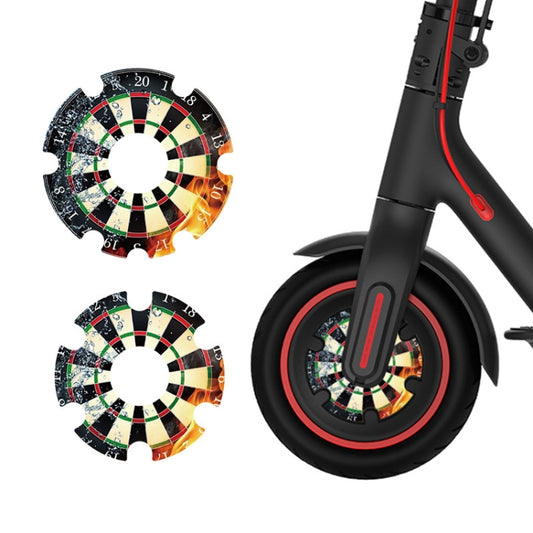 1 Pair Scooter Motor Waterproof Protective Sticker For Xiaomi Mijia M365 / M365 Pro / Pro 2 / 1S(Colorful 4) - Accessories & Parts by buy2fix | Online Shopping UK | buy2fix