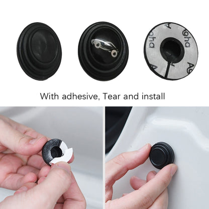 Car Door Anti-Collision Shock Pad, Color: Black Unmarked by buy2fix