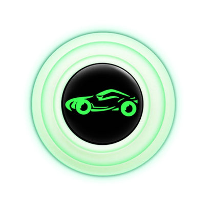 Car Door Anti-Collision Shock Pad, Color: Luminous With Sports Car Logo by buy2fix