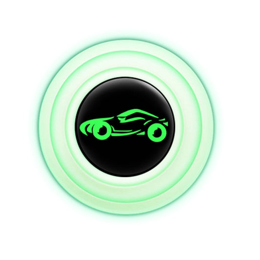 Car Door Anti-Collision Shock Pad, Color: Luminous With Sports Car Logo by buy2fix