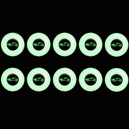 Car Door Anti-Collision Shock Pad, Color: Luminous With Sports Car Logo by buy2fix