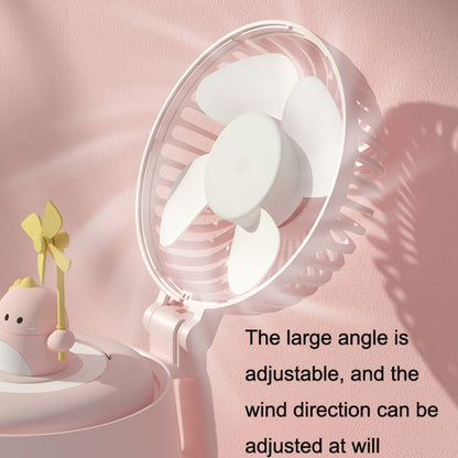 A04a USB Cute Pet Kettle Spray Desktop Fan(White Lucky Cat) - Electric Fans by buy2fix | Online Shopping UK | buy2fix