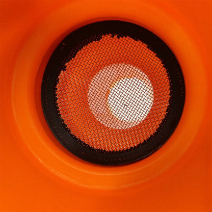 10 PCS CY12 Free Handband Filter Plastic Funnel(Orange) - Hand Tool Sets by buy2fix | Online Shopping UK | buy2fix