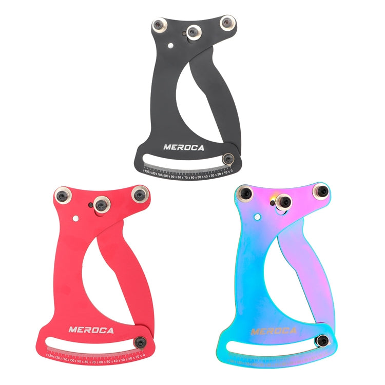 MEROCA Bicycle Ring Calibration Tool Spoke Tension Tube Wheel Set Steel Wire, Color: Red - Maintenance tools by MEROCA | Online Shopping UK | buy2fix
