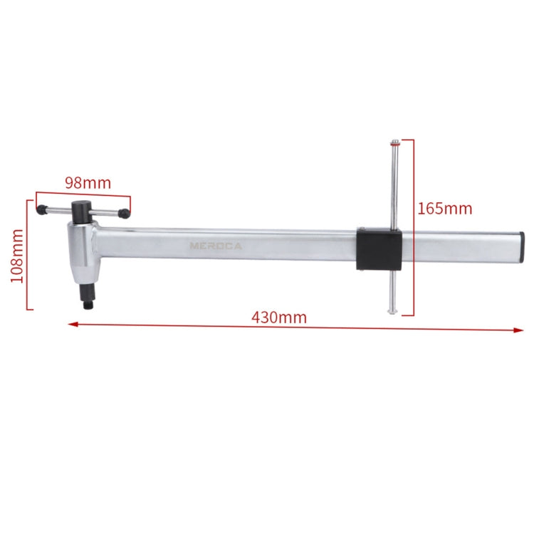 MEROCA Mountain Bike Frame Rear Change Ear Correction Tool(Silver) - Maintenance tools by MEROCA | Online Shopping UK | buy2fix