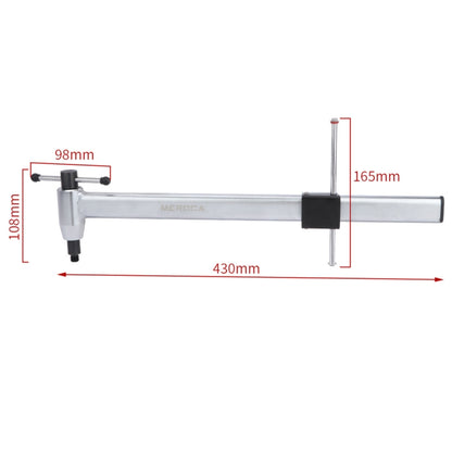 MEROCA Mountain Bike Frame Rear Change Ear Correction Tool(Silver) - Maintenance tools by MEROCA | Online Shopping UK | buy2fix