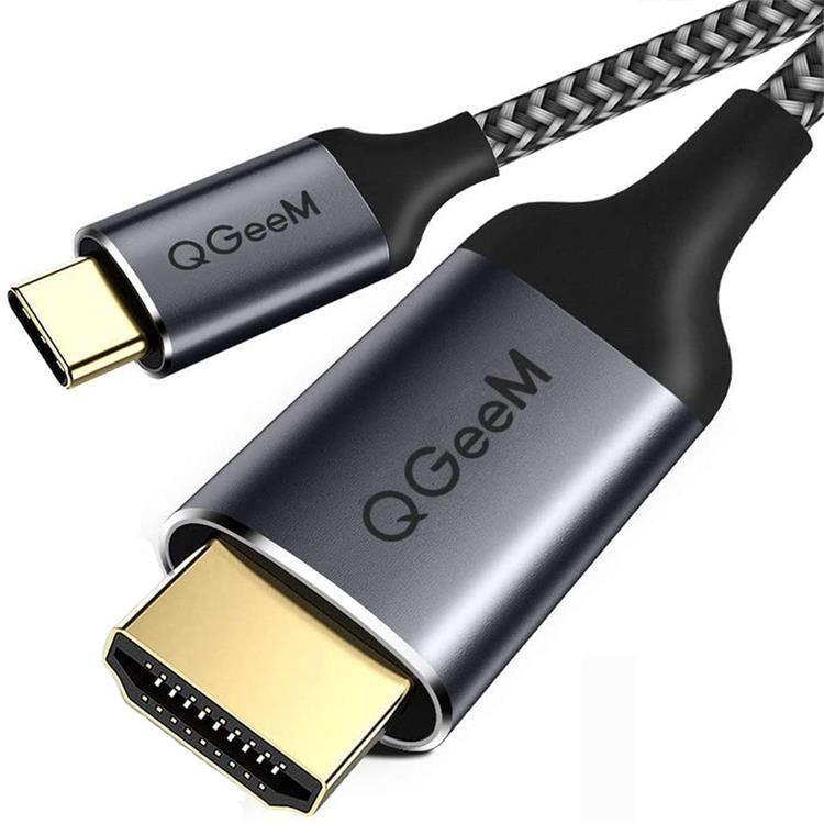 QGeeM QG-UA09 Type-C To HDMI Cable, Length: 3m by buy2fix