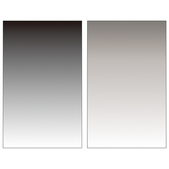 54 x 83cm Gradient Morandi Double-sided Film Photo Props Background Paper(Deep Gray / Light Gray)