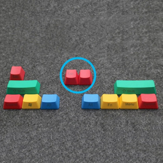 RGBY Mechanical Keyboard PBT Keycaps(Side Letter) by buy2fix