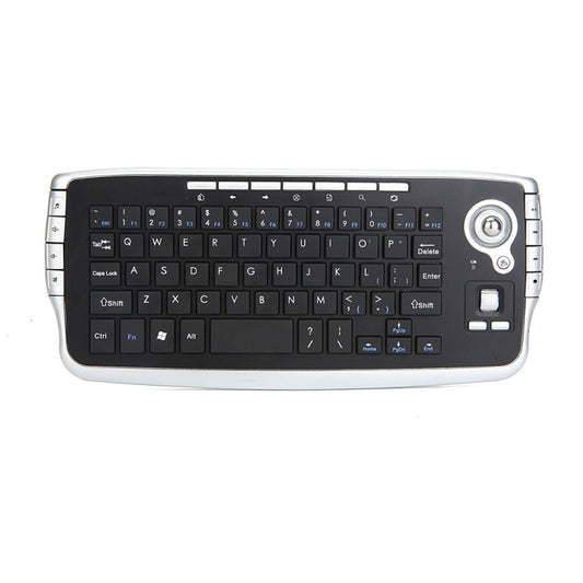 MY-10 2.4G 78 Keys 1200 DPI Mini Wireless Trackball Keyboard Wireless Keyboard And Mouse Set by buy2fix