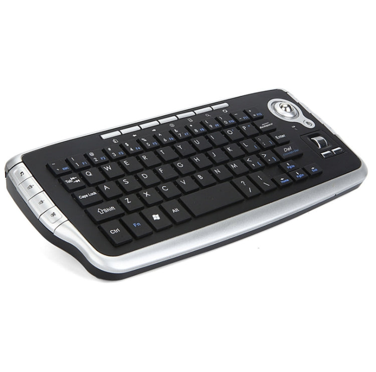 MY-10 2.4G 78 Keys 1200 DPI Mini Wireless Trackball Keyboard Wireless Keyboard And Mouse Set by buy2fix