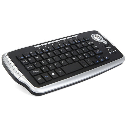 MY-10 2.4G 78 Keys 1200 DPI Mini Wireless Trackball Keyboard Wireless Keyboard And Mouse Set by buy2fix