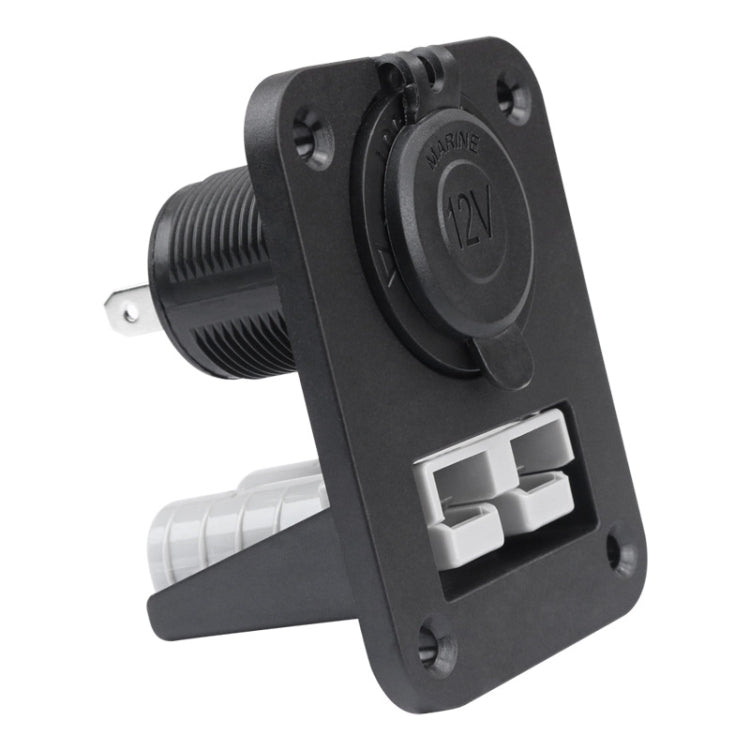 Large Current Plug With 12V Cigarette Lighter Panel Combination - Car Switches by buy2fix | Online Shopping UK | buy2fix