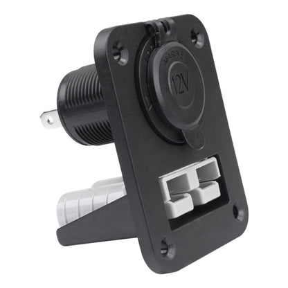 Large Current Plug With 12V Cigarette Lighter Panel Combination - Car Switches by buy2fix | Online Shopping UK | buy2fix