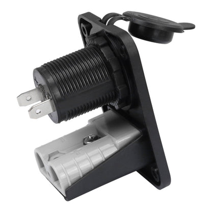 Large Current Plug With 12V Cigarette Lighter Panel Combination - Car Switches by buy2fix | Online Shopping UK | buy2fix