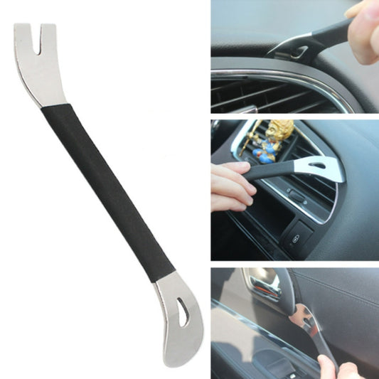 Car Stainless Ateel Audio Navigation Door Panel Crowbar - Hand Tool Sets by buy2fix | Online Shopping UK | buy2fix