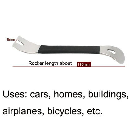 Car Stainless Ateel Audio Navigation Door Panel Crowbar by buy2fix