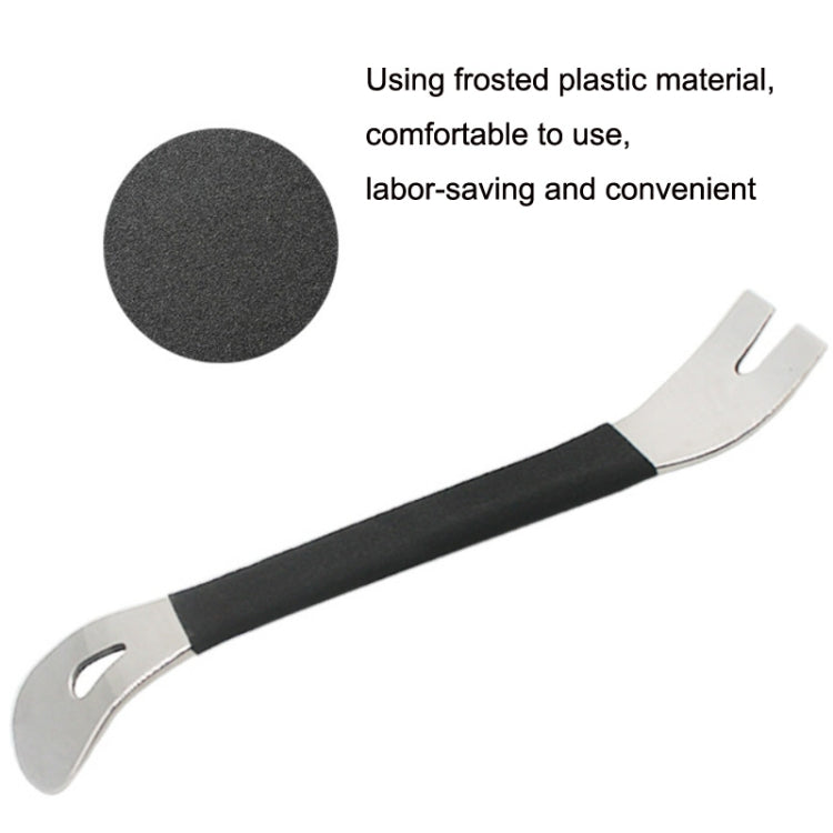 Car Stainless Ateel Audio Navigation Door Panel Crowbar by buy2fix