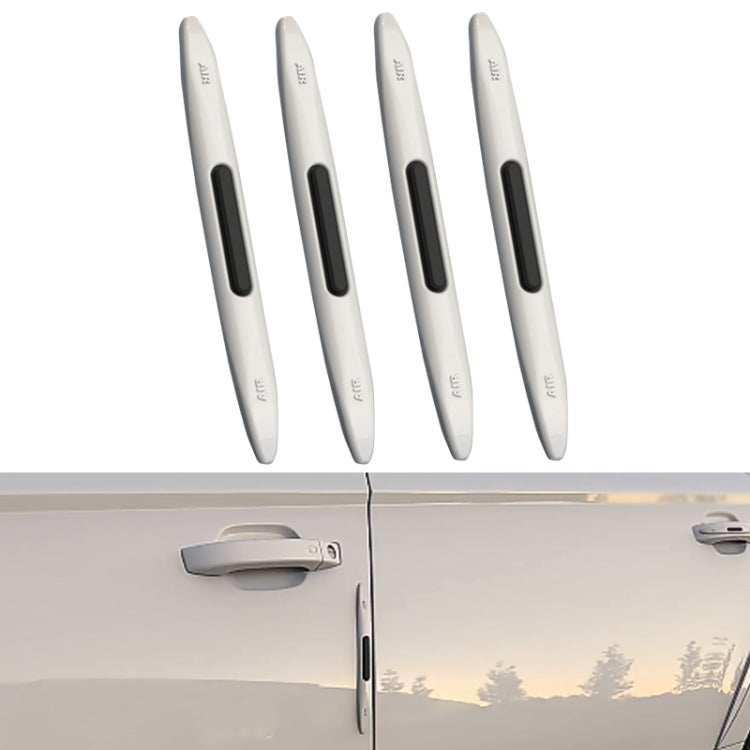 4 PCS Car Door Anti-Static Silicone Airbag Anti-Collision Strip, Colour: White by buy2fix