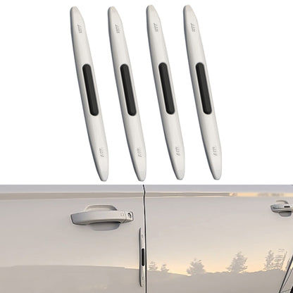 4 PCS Car Door Anti-Static Silicone Airbag Anti-Collision Strip, Colour: White by buy2fix